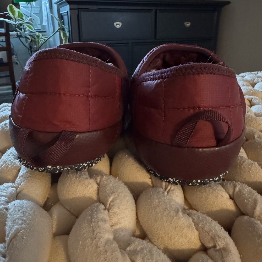 The North Face Red Quilted Slip-On Shoes - Picture 9 of 9